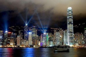 夜景香港100万ドルの